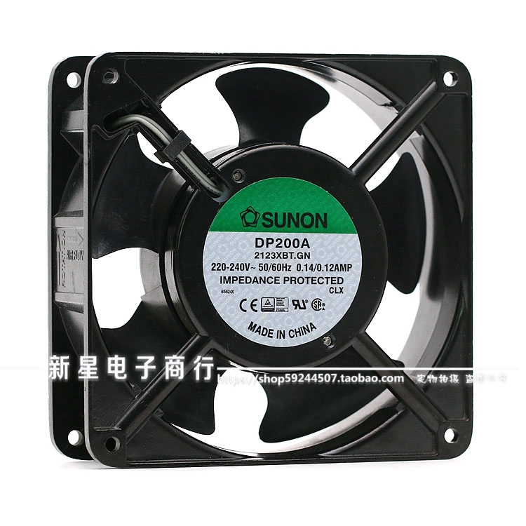 New SUNON DP200A P/N 2123XBT.GN 0.14A 12038 220V Equipment Cabinet cooling fan 120x120x38mm cooler
New SUNON DP200A P/N 2123XBT.GN 0.14A 12038 220V Equipment Cabinet cooling fan 120x120x38mm cooler