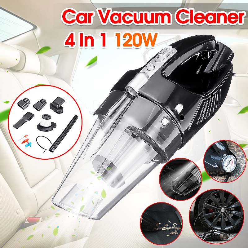 4-in-1 Portable Car Vacuum Cleaner DC 12V 12000PA Wet And Dry Dual Use Vacuum Cleaner For Auto Clean 120W Handheld Car Mainten
4-in-1 Portable Car Vacuum Cleaner DC 12V 12000PA Wet And Dry Dual Use Vacuum Cleaner For Auto Clean 120W Handheld Car Mainten
