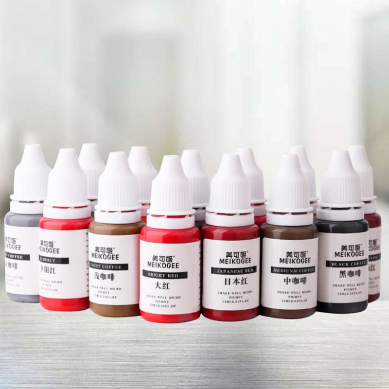 13PCS Skin-friendly Safe Professional Natural Easy to Use Colorant Tattoo Ink Tattoo Pigment for Beauty Women DIY
13PCS Skin-friendly Safe Professional Natural Easy to Use Colorant Tattoo Ink Tattoo Pigment for Beauty Women DIY
