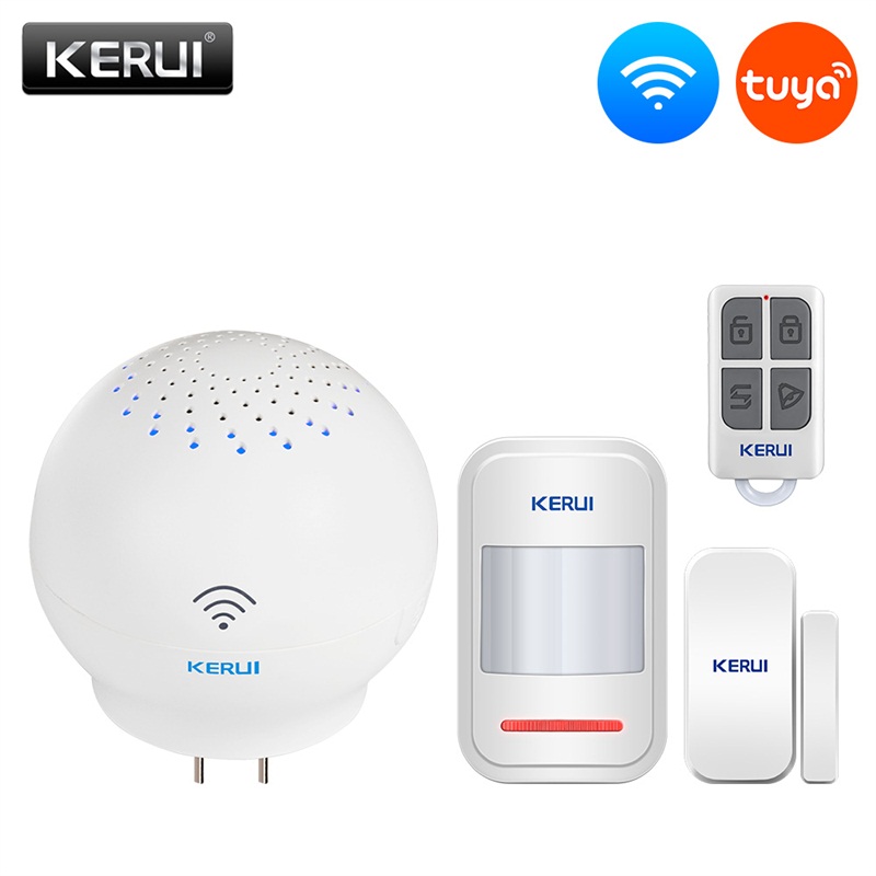 KERUI Tuya Multifunctional Gateway WIFI Home Security Intelligent Smart Alarm System Work With Google Assistant/Alexa Control
KERUI Tuya Multifunctional Gateway WIFI Home Security Intelligent Smart Alarm System Work With Google Assistant/Alexa Control