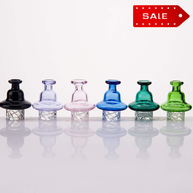 Cyclone Riptide Spinning Carb Cap For 2mm Banger With 25mm Bowl Great Air Flow GLass Dome Dab Rigs Assorted Color
Cyclone Riptide Spinning Carb Cap For 2mm Banger With 25mm Bowl Great Air Flow GLass Dome Dab Rigs Assorted Color