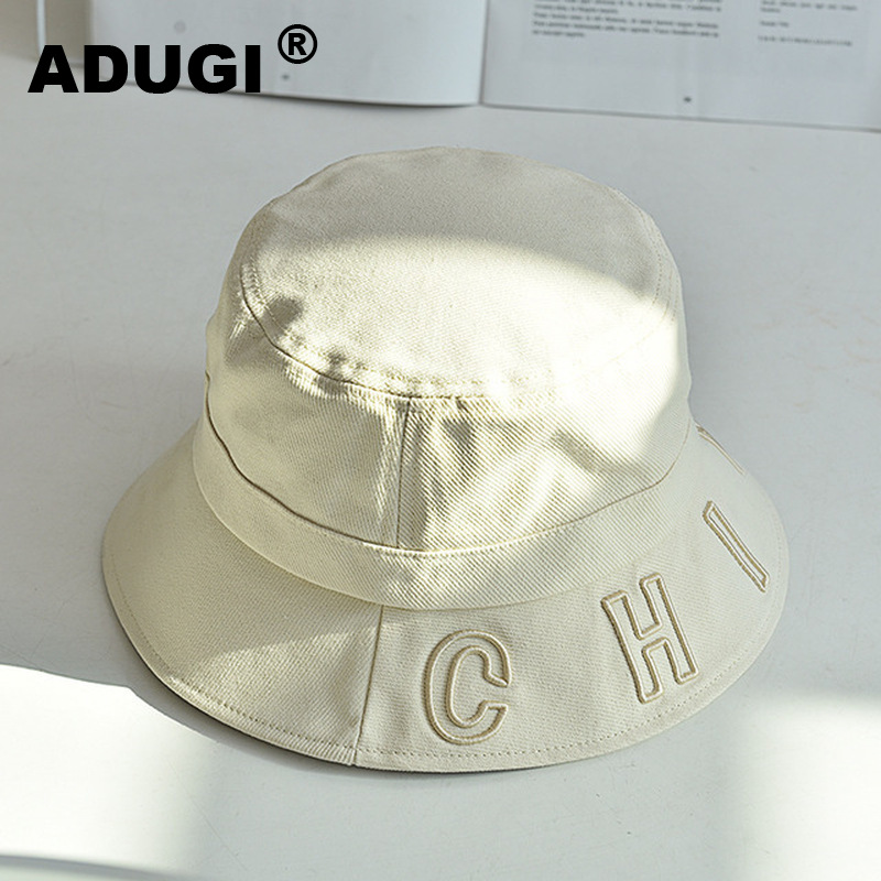 ADUGI Fisherman Hat Female Summer Korean Version Japanese Anti-ultraviolet Embroidery Alphabet Sun Hat Sunscreen Sun, Black
ADUGI Fisherman Hat Female Summer Korean Version Japanese Anti-ultraviolet Embroidery Alphabet Sun Hat Sunscreen Sun, Black