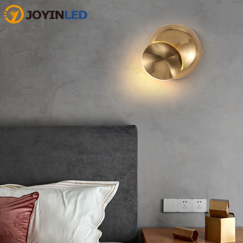 Round Nordic Bedroom Bedside Lamp 360 Degree Rotating Wrought Iron Wall Lamp Simple Postmodern Corridor Aisle Study Wall
Round Nordic Bedroom Bedside Lamp 360 Degree Rotating Wrought Iron Wall Lamp Simple Postmodern Corridor Aisle Study Wall