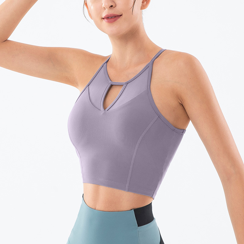 Sports Bra Gym Girl Yoga Vest Fitness Crop Top Yoga Bra Women Padded High Impact Sexy Hollow Out Breathable Strappy Gymwear, Black
Sports Bra Gym Girl Yoga Vest Fitness Crop Top Yoga Bra Women Padded High Impact Sexy Hollow Out Breathable Strappy Gymwear, Black