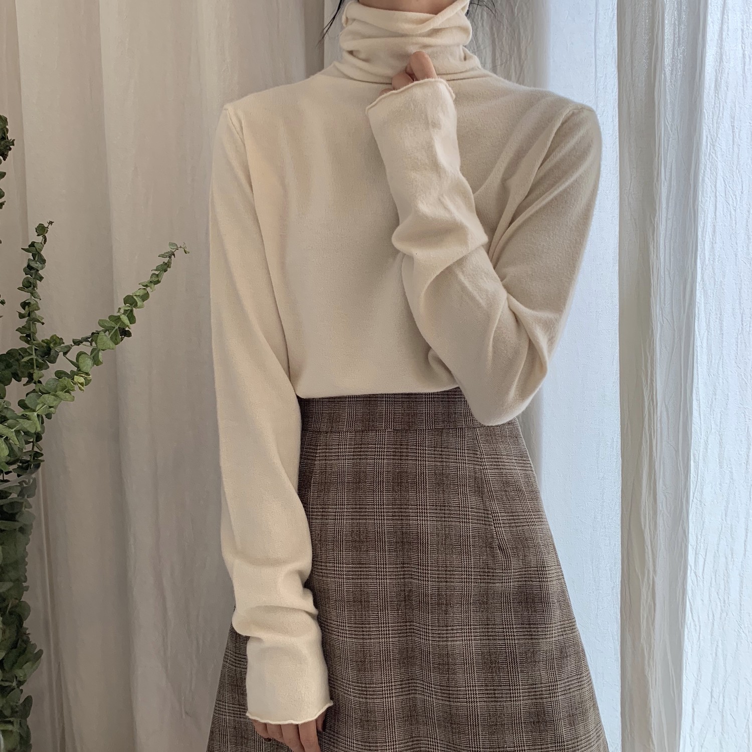 Stretch Women Sweaters Turtleneck Pullovers soft Primer Shirt Long Sleeve Korean Slim-fit Tight Sweater 2020 Autumn Winter Solid, Blue(thin-style)
Stretch Women Sweaters Turtleneck Pullovers soft Primer Shirt Long Sleeve Korean Slim-fit Tight Sweater 2020 Autumn Winter Solid, Blue(thin-style)