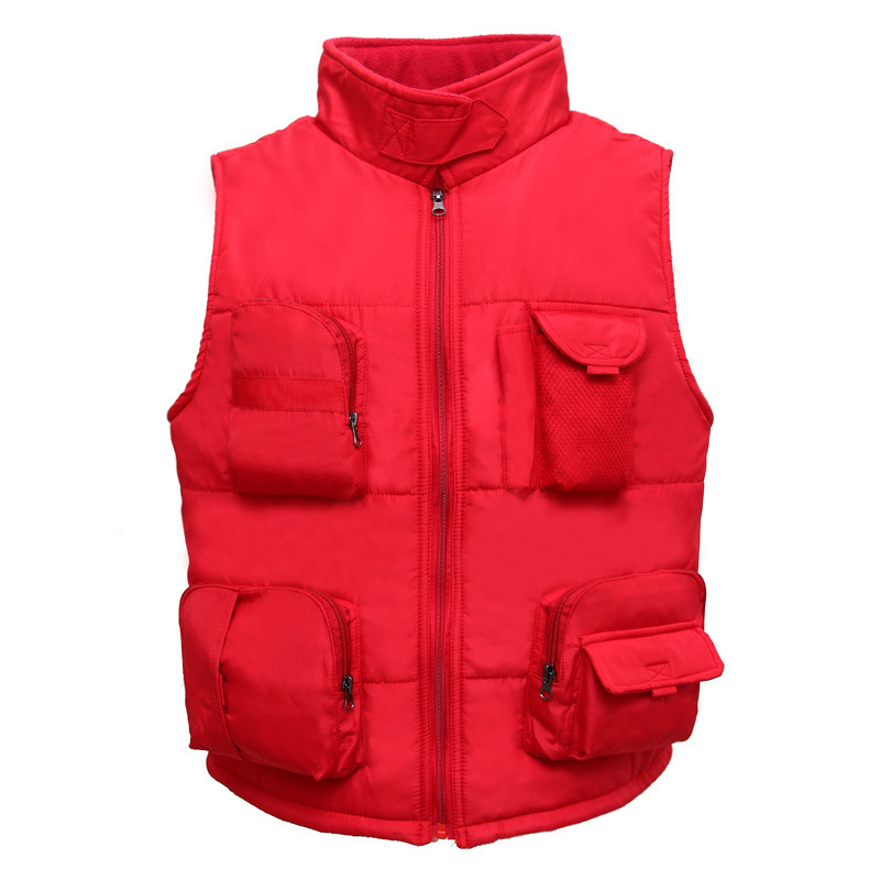HOHO 2020 Men Autumn And Winter Brushed And Thick Stand Collar Multi-pockets Vest Stand Collar Warm Vest, Black
HOHO 2020 Men Autumn And Winter Brushed And Thick Stand Collar Multi-pockets Vest Stand Collar Warm Vest, Black