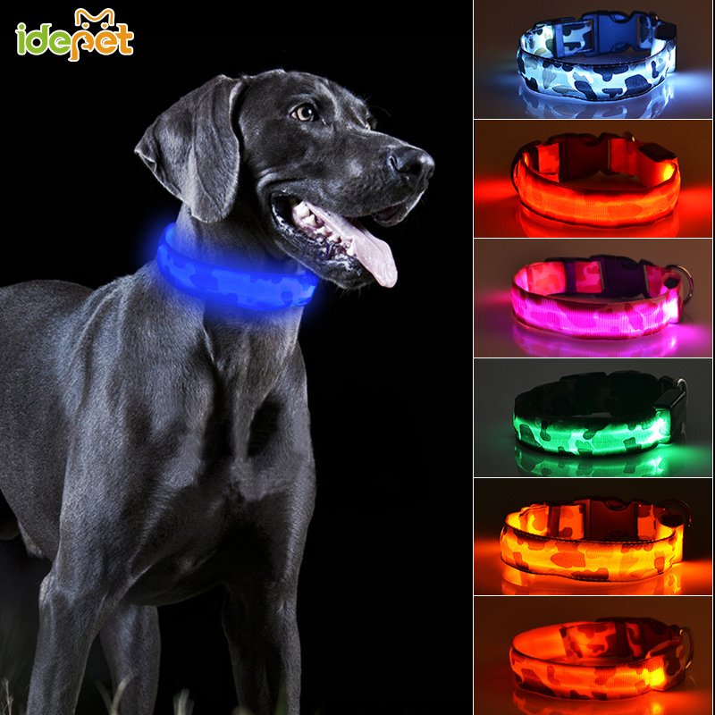 Nylon LED Pet Dog Collar For Dogs Night Safety Flashing Glow In The Dark Dog Leash Dogs Luminous Fluorescent Collars Pet Supply
Nylon LED Pet Dog Collar For Dogs Night Safety Flashing Glow In The Dark Dog Leash Dogs Luminous Fluorescent Collars Pet Supply