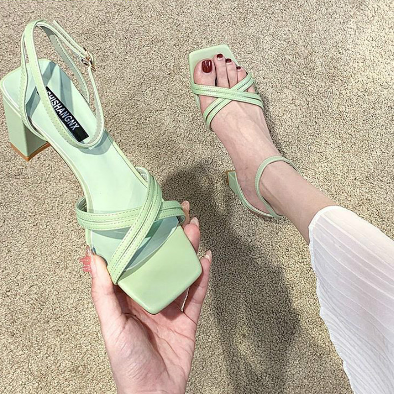 Sexy Hollow Out Women Pumps Pointed Open-toed Sandals Outdoor Comfortable Party Shoes Summer Buckles Gladiator Square Heel, Beige
Sexy Hollow Out Women Pumps Pointed Open-toed Sandals Outdoor Comfortable Party Shoes Summer Buckles Gladiator Square Heel, Beige