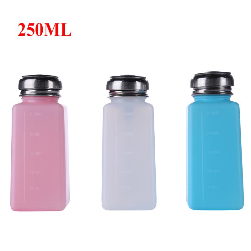 250ML Plastic Press Alcohol Bottle Container Empty Pump Liquid Bottle for Mobile Phone Repair Tool Ferramentas
250ML Plastic Press Alcohol Bottle Container Empty Pump Liquid Bottle for Mobile Phone Repair Tool Ferramentas