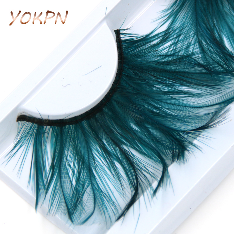 YOKPN Green Exaggerated Long Eye Lashes Hand Crisscross Messy Thick Feathers False Eyelashes Personality Art Makeup Fake Eyelash
YOKPN Green Exaggerated Long Eye Lashes Hand Crisscross Messy Thick Feathers False Eyelashes Personality Art Makeup Fake Eyelash