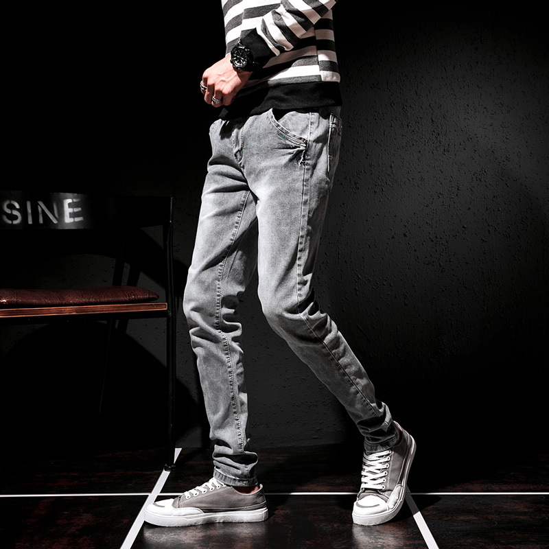 Skinny Mens Jeans Denim Slim Fit 2020 Spring Summer Autumn Jeans Men Skinny Denim for Pants Men, H1205
Skinny Mens Jeans Denim Slim Fit 2020 Spring Summer Autumn Jeans Men Skinny Denim for Pants Men, H1205