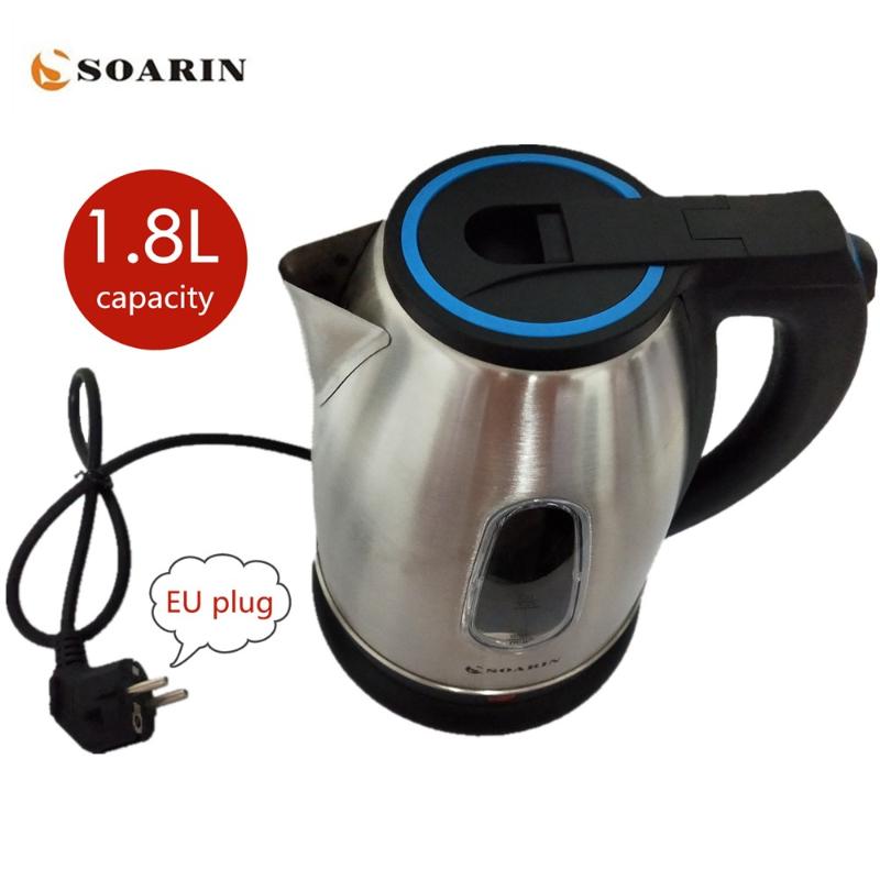 220V Kettle 1.8L Stainless Steel Electric Kettle Water Boiler Quick Heating Auto Power-off Protection Kitchen Home
220V Kettle 1.8L Stainless Steel Electric Kettle Water Boiler Quick Heating Auto Power-off Protection Kitchen Home