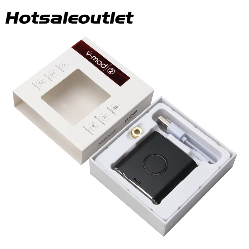Vapmod Vmod II 2 Battery 900mah Preheat VV Variable Voltage Vape Mod Battery Kit for 510 Cartridges 100% Original
Vapmod Vmod II 2 Battery 900mah Preheat VV Variable Voltage Vape Mod Battery Kit for 510 Cartridges 100% Original