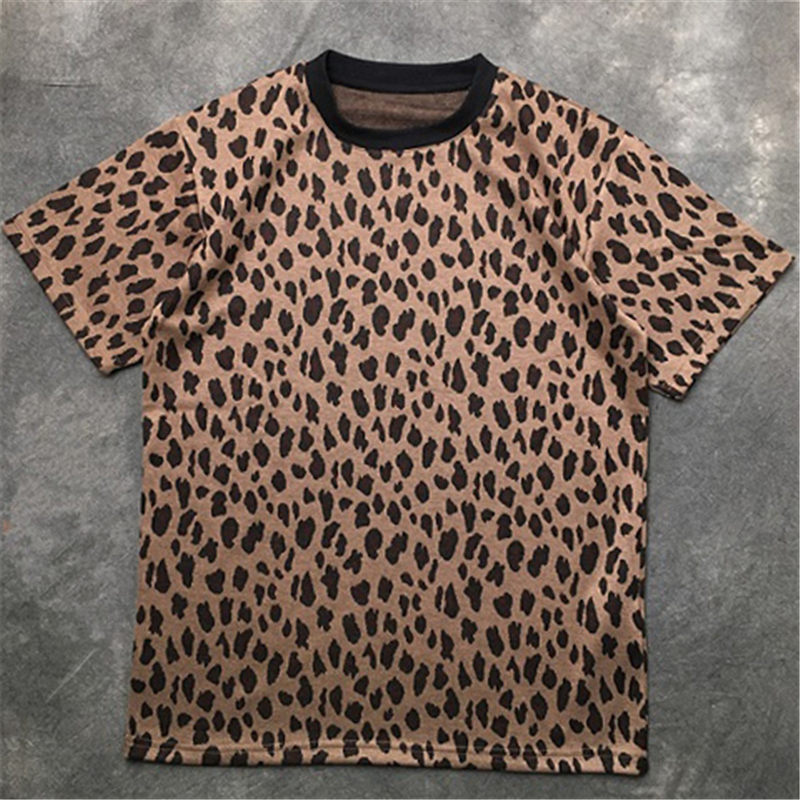 Fashion Mens T Shirt 20ss Famous Street High Quality Leopard printed Pullover Polo Short Sleeve T shirts Men Women Couples Stylist Tee, Khaki
Fashion Mens T Shirt 20ss Famous Street High Quality Leopard printed Pullover Polo Short Sleeve T shirts Men Women Couples Stylist Tee, Khaki