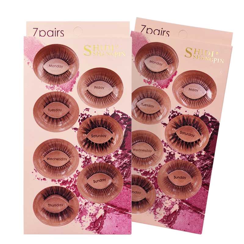LANJINGLIN 7 pairs natural false eyelashes hair mink 3d lashes hand made soft mink eyelash extension make up for beauty
LANJINGLIN 7 pairs natural false eyelashes hair mink 3d lashes hand made soft mink eyelash extension make up for beauty