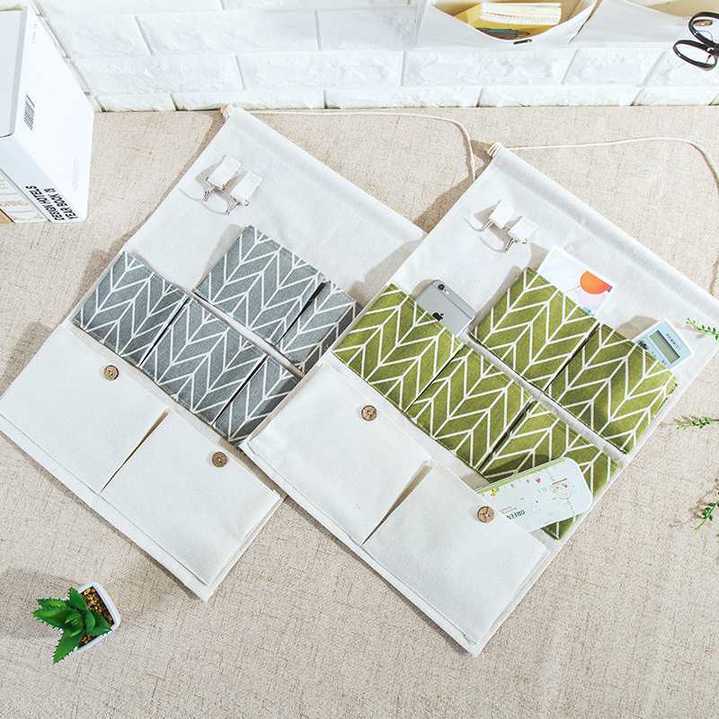 Snailhouse Wall Hanging Storage Bags Cotton Linen Door Organizer Waterproof Pouch Bedroom Home Office Container Decoration, 60x20x14cm green
Snailhouse Wall Hanging Storage Bags Cotton Linen Door Organizer Waterproof Pouch Bedroom Home Office Container Decoration, 60x20x14cm green