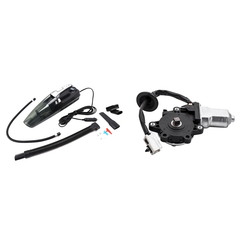 Novel-4 in 1 Car Portable Wet/Dry Auto Vacuum Cleaner 12V 120W 4000Mpa with Front Left Power Window Lift Motor
Novel-4 in 1 Car Portable Wet/Dry Auto Vacuum Cleaner 12V 120W 4000Mpa with Front Left Power Window Lift Motor