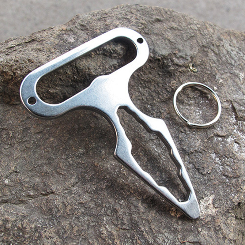 Defense Spikes Multipurpose Tool Wrench Opener Screwdriver Outdoor Camping Equipment For Survival Kit Key Ring
Defense Spikes Multipurpose Tool Wrench Opener Screwdriver Outdoor Camping Equipment For Survival Kit Key Ring