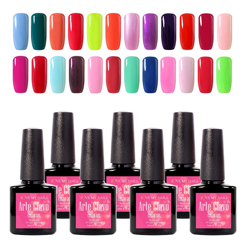 Choose 1 Color From 220 Nail Gel Colors 10ml Arte Clavo Soak Off UV Gel Nail Polish Led Lamp Polish, B2bacp 1605
Choose 1 Color From 220 Nail Gel Colors 10ml Arte Clavo Soak Off UV Gel Nail Polish Led Lamp Polish, B2bacp 1605