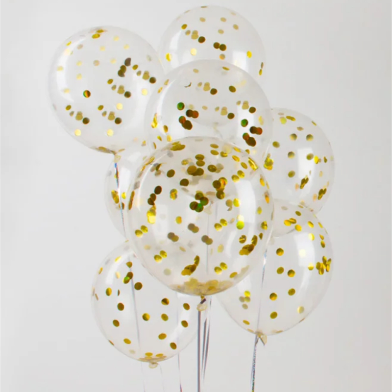 Party Decoration 12pcs Babyshower Confetti Balloon Birthday Decorations Adult Year 2021 Love Confession Decorative Ballon