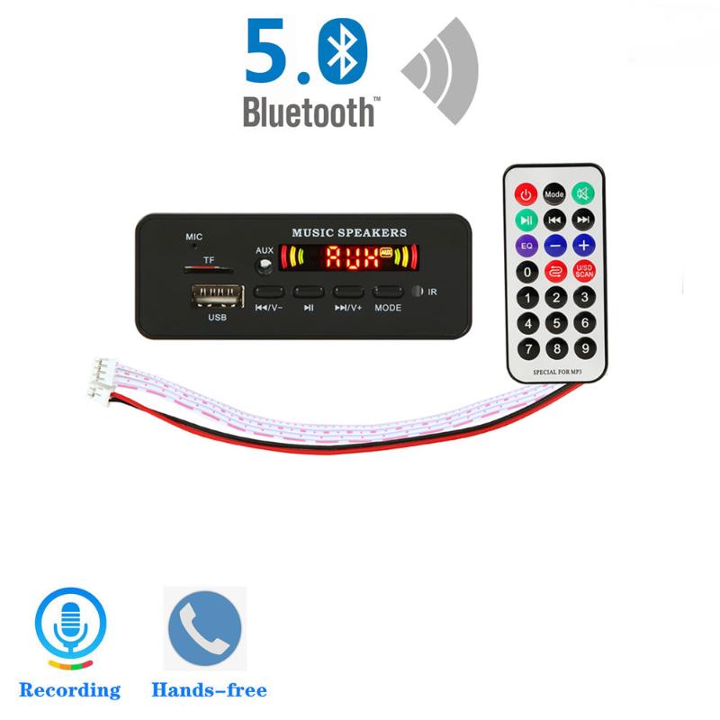 ARuiMei 5V 12V Color Screen MP3 Decoder Board WMA WAV FLAC APE Bluetooth Mp3 Player USB TF FM Radio Module with Call Recording
ARuiMei 5V 12V Color Screen MP3 Decoder Board WMA WAV FLAC APE Bluetooth Mp3 Player USB TF FM Radio Module with Call Recording