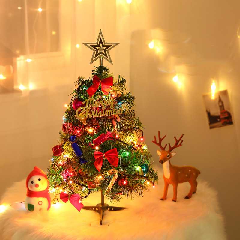 DIY 50cm Christmas Tree Artificial Tree With LED Light Small Christmas Desktop Decoration New Year Home Decoration
DIY 50cm Christmas Tree Artificial Tree With LED Light Small Christmas Desktop Decoration New Year Home Decoration