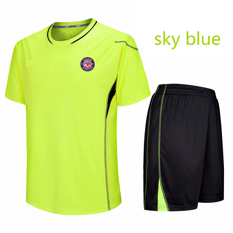 Toulouse Football Club 100% Polyester Soccer Training Leisure Sports Jerseys Team Wear Football Uniform Short Casual Tracksuit, Blue
Toulouse Football Club 100% Polyester Soccer Training Leisure Sports Jerseys Team Wear Football Uniform Short Casual Tracksuit, Blue