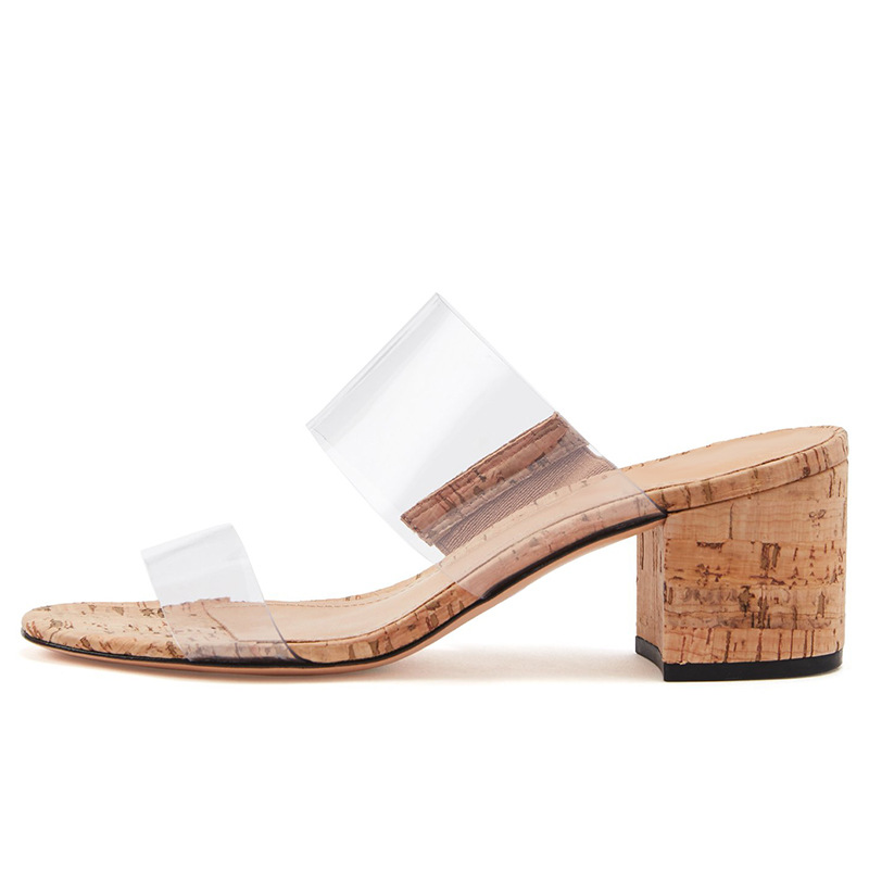 Lucky2020 Cork Transparent Pvc Serpentine Suede Patent Leather Pu Thick Foot Sandals Large Size Open Toe Dew Heel, Black
Lucky2020 Cork Transparent Pvc Serpentine Suede Patent Leather Pu Thick Foot Sandals Large Size Open Toe Dew Heel, Black