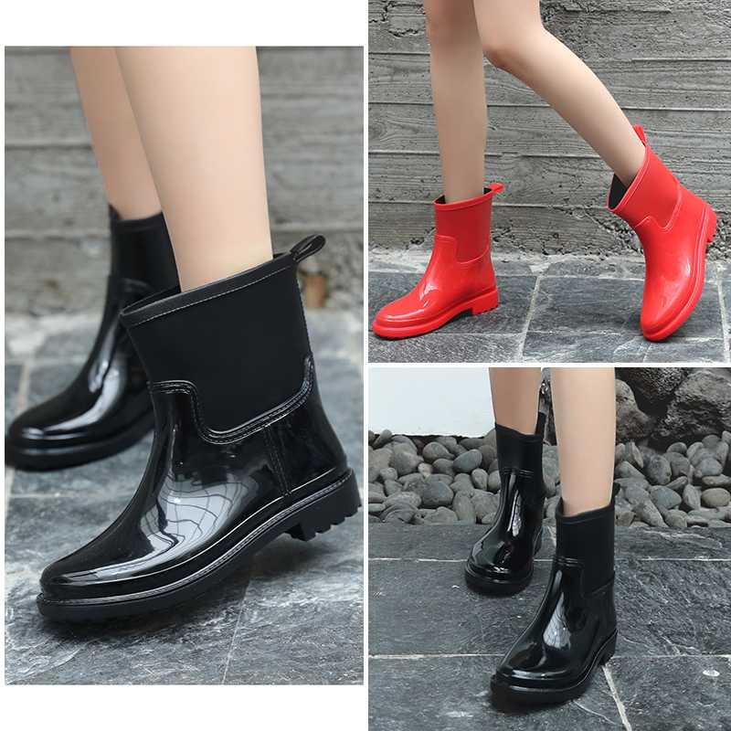 Shoes Woman Boots Women Rain Boots Women PVC Womens Waterproof Ladies Ankle Short Attached Handle, Black
Shoes Woman Boots Women Rain Boots Women PVC Womens Waterproof Ladies Ankle Short Attached Handle, Black
