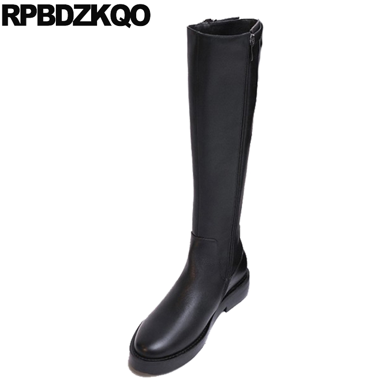 long brand women winter boots genuine leather knee high fall low heel equestrian chunky tall black luxury autumn riding shoes
long brand women winter boots genuine leather knee high fall low heel equestrian chunky tall black luxury autumn riding shoes