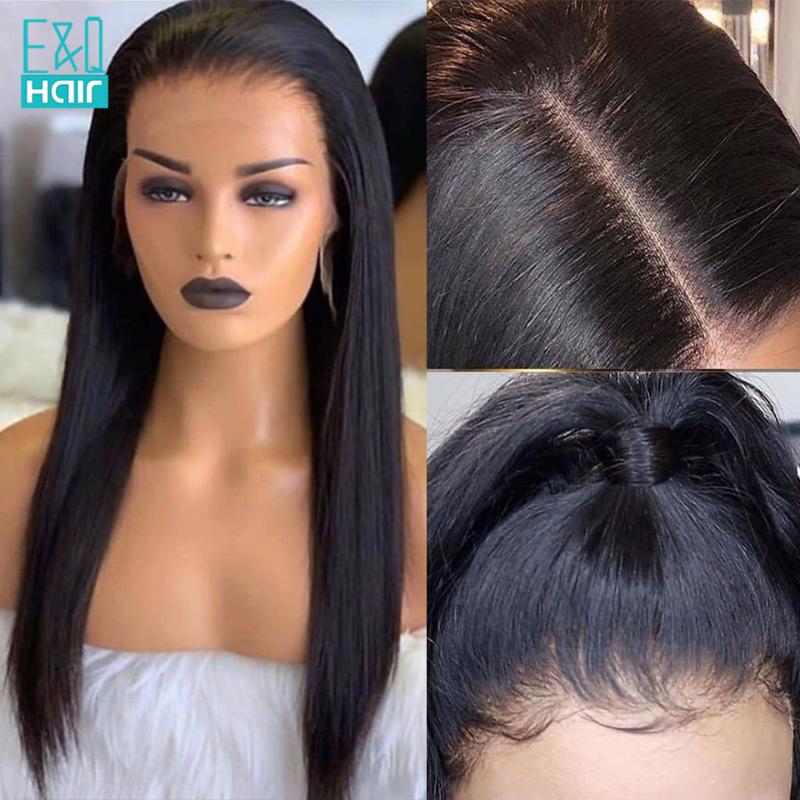 Glueless Full Lace Human Hair Wigs With Baby Hair Pre Plucked Brazilian Remy Straight Human Wigs For Black Women 130%, As pic
Glueless Full Lace Human Hair Wigs With Baby Hair Pre Plucked Brazilian Remy Straight Human Wigs For Black Women 130%, As pic
