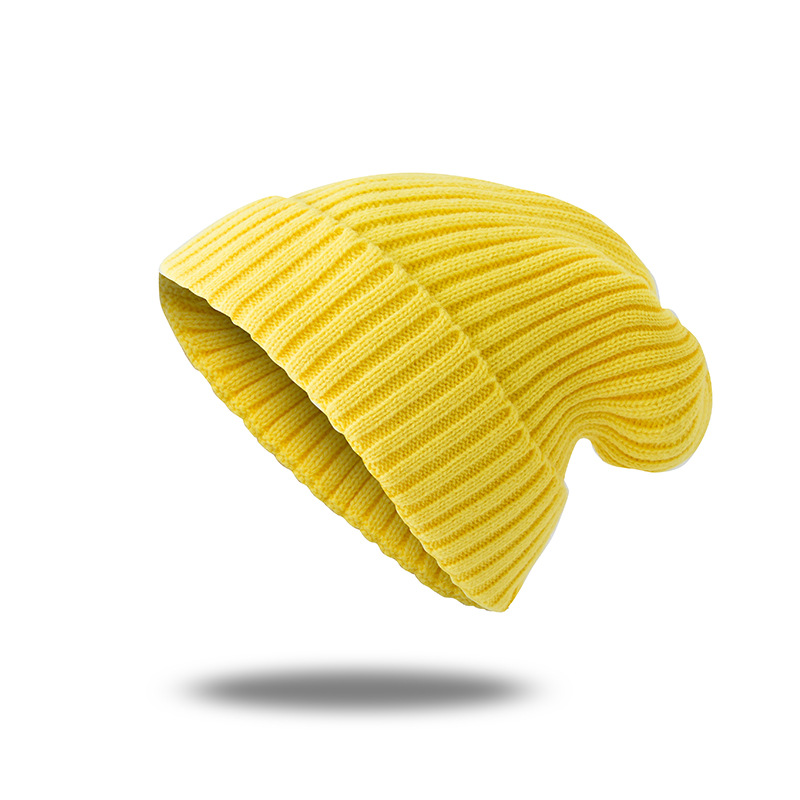 Women winter Hat Fashion Baggy Bonnet Beanies Female Knitted Winter Hats Soft Skiing Slouchy Beanie With Back Opening