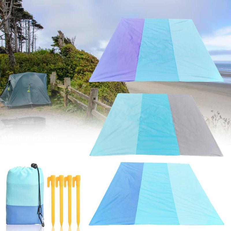 Beach blanket PicnicGroundMat Sand-proof waterproof Rug Portable For Outdoor Nylon Beach Foldable Hiking Camping Travelling I9C4
Beach blanket PicnicGroundMat Sand-proof waterproof Rug Portable For Outdoor Nylon Beach Foldable Hiking Camping Travelling I9C4