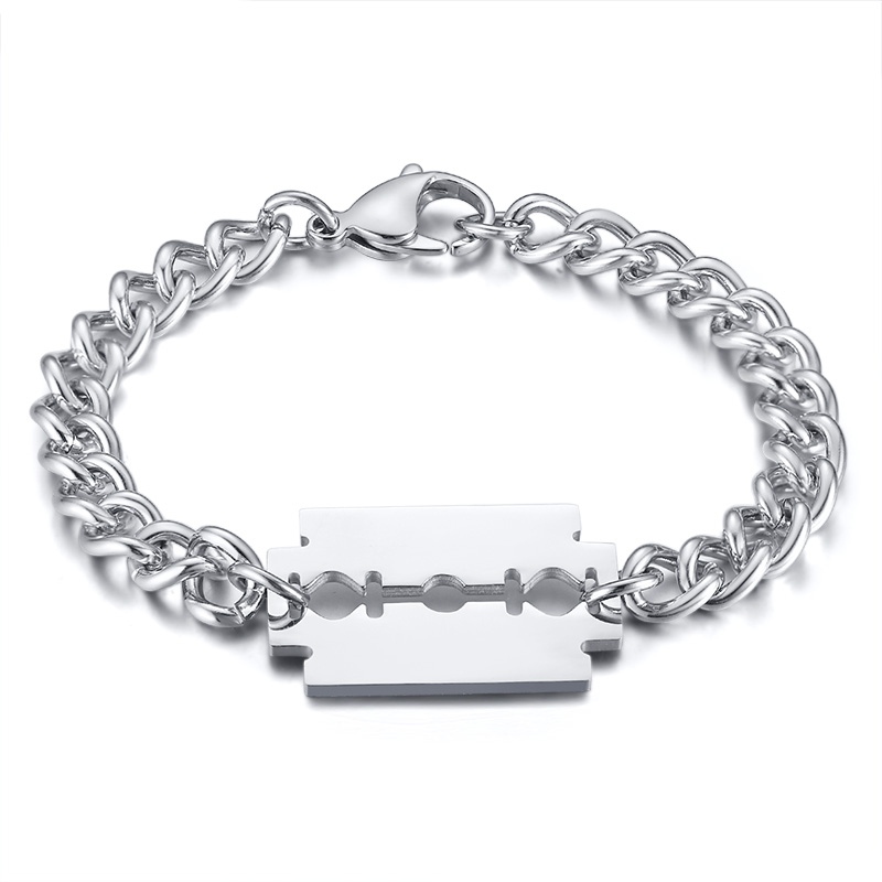 Sliver color titanium steel men's bracelets stainless steel bracelet for women
Sliver color titanium steel men's bracelets stainless steel bracelet for women