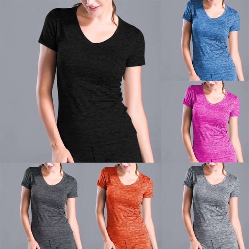 Gym Women fast drying Comfort Sport T-shirt Seamless High Stretch yoga short Sleeve Women Gym Tops slim Fitness clothes
Gym Women fast drying Comfort Sport T-shirt Seamless High Stretch yoga short Sleeve Women Gym Tops slim Fitness clothes