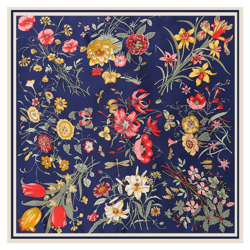 LESIDA Pure Silk Scarf Women Large Shawls Flower Design Square Scarves Echarpes Foulards Femme Wrap Bandanas 130*130CM
LESIDA Pure Silk Scarf Women Large Shawls Flower Design Square Scarves Echarpes Foulards Femme Wrap Bandanas 130*130CM