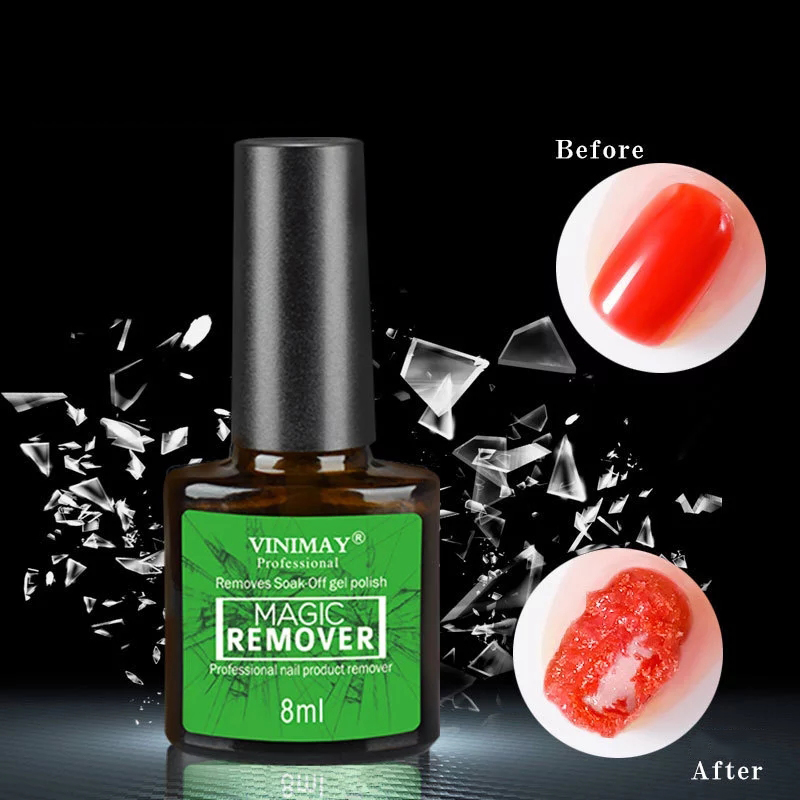 VINIMAY Nail Gel Magic Remover Soak Off Base Matte Top Coat Gel Nail Polish polish Art Primer Lacquer Nails Salon TSLM1, 8ml
VINIMAY Nail Gel Magic Remover Soak Off Base Matte Top Coat Gel Nail Polish polish Art Primer Lacquer Nails Salon TSLM1, 8ml