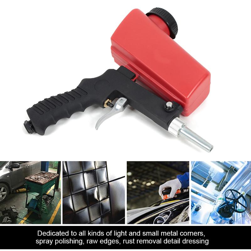 90psi Portable Gravity Sandblasting Gun Pneumatic Small Sand Blasting spray gun Adjustable Pneumatic Sandblaster Set Power Tool
90psi Portable Gravity Sandblasting Gun Pneumatic Small Sand Blasting spray gun Adjustable Pneumatic Sandblaster Set Power Tool