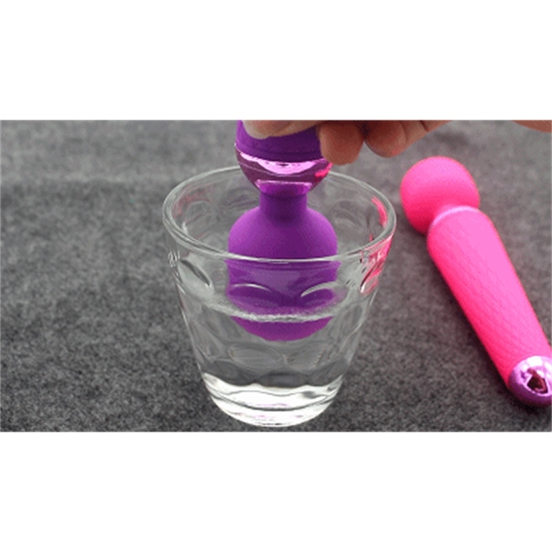 Khalesex Powerful oral clit Vibrators for Women USB Charge AV Magic Wand Vibrator Massager Adult Sex Toys for Woman Masturbator Y200409