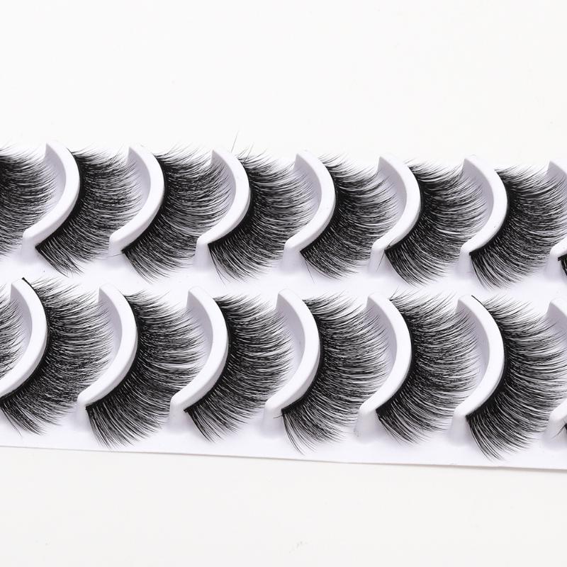 2020 New 10 pairs natural false eyelashes fake lashes long makeup 3d mink lashes extension eyelash mink eyelashes for beauty
2020 New 10 pairs natural false eyelashes fake lashes long makeup 3d mink lashes extension eyelash mink eyelashes for beauty