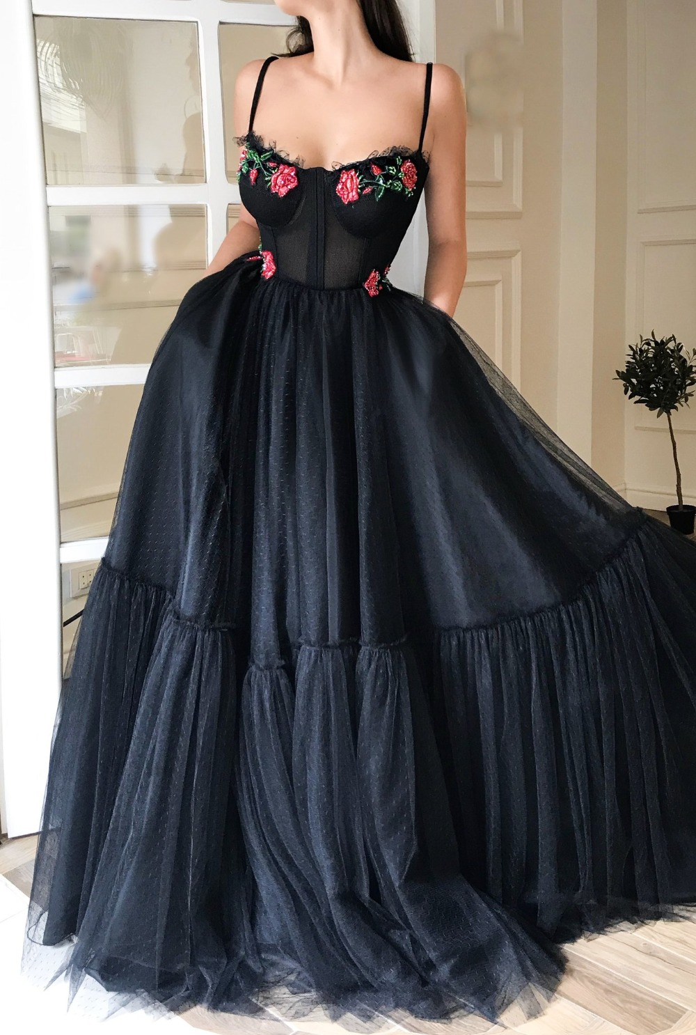 Muslim Evening Dresses Ball Gown Sweetheart Flowers Lace Islamic Dubai Saudi Arabic Long Formal Evening Gown Prom Dresses