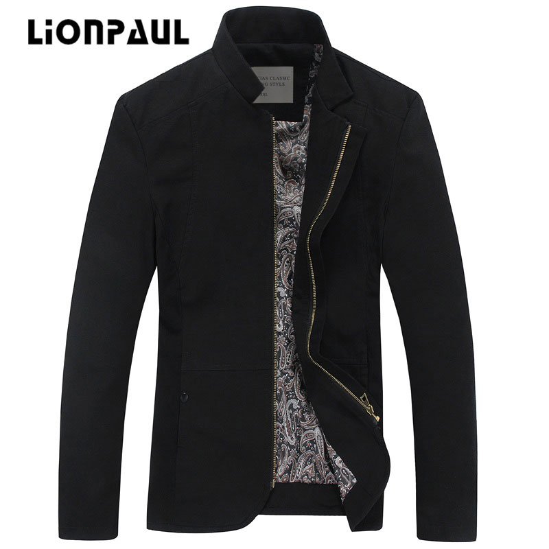 LIONPAUL New Arrival Standard Zipper Cotton Regular Spring And Autumn Brand Clothing Jacket Men Casual Coat Size Code 8709, Khaki
LIONPAUL New Arrival Standard Zipper Cotton Regular Spring And Autumn Brand Clothing Jacket Men Casual Coat Size Code 8709, Khaki