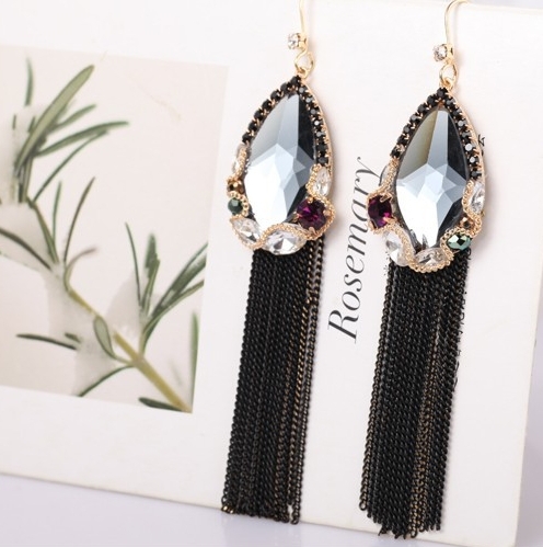 Tassel Earrings Long Earrings For Women Exaggerated Bohemia Crystal Dangle Fashion Jewelry
Tassel Earrings Long Earrings For Women Exaggerated Bohemia Crystal Dangle Fashion Jewelry