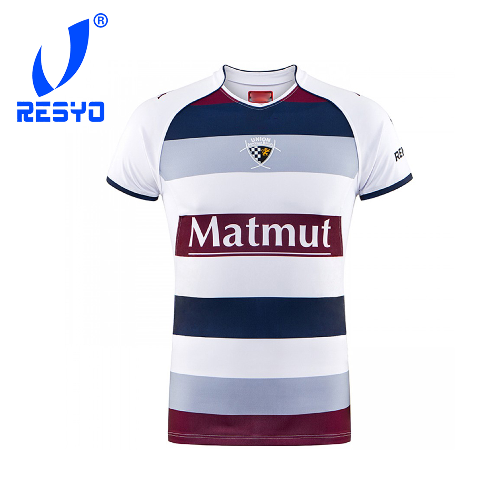RESYO FOR UNION BORDEAUX BEGLES 17/18 HOME WHITE/BLUE/BORDEAUX RUGBY JERSEY Sport Shirt -3XL
RESYO FOR UNION BORDEAUX BEGLES 17/18 HOME WHITE/BLUE/BORDEAUX RUGBY JERSEY Sport Shirt -3XL