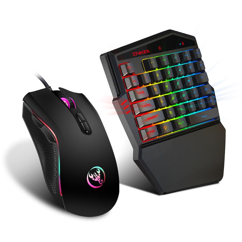 HXSJ BT 4.2 Keyboard Mouse Combo Wired Gaming Mouses Combo Wireless 35-Key Keyboards Mouses 3200DPI 7 Buttons LED Optical Mice
HXSJ BT 4.2 Keyboard Mouse Combo Wired Gaming Mouses Combo Wireless 35-Key Keyboards Mouses 3200DPI 7 Buttons LED Optical Mice
