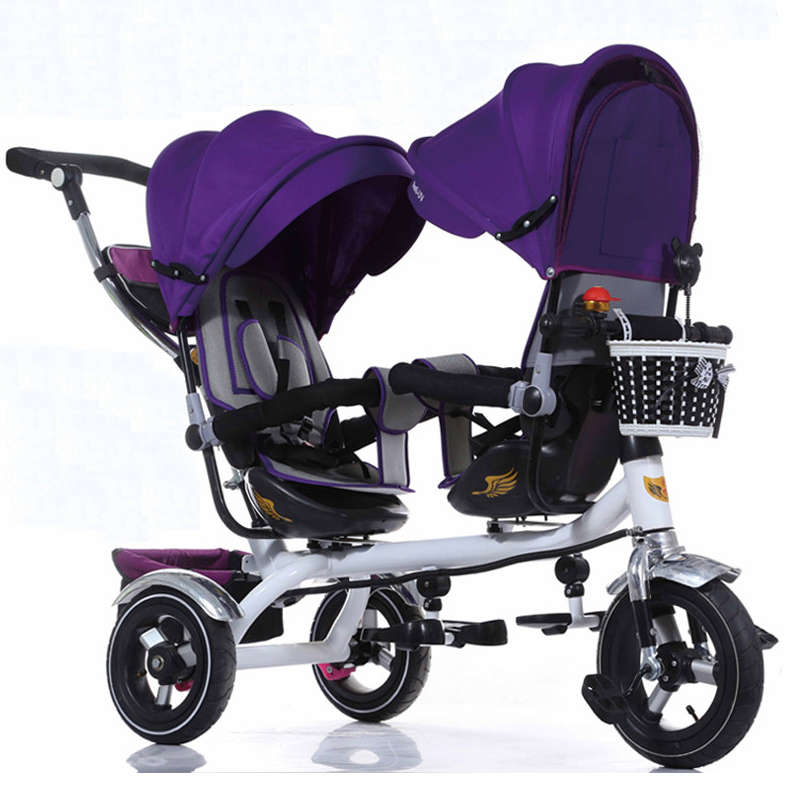High Quality carbon steel frame twins tricycle 3 air inflatable rubber wheel double seat tricycle with rotation seat
High Quality carbon steel frame twins tricycle 3 air inflatable rubber wheel double seat tricycle with rotation seat