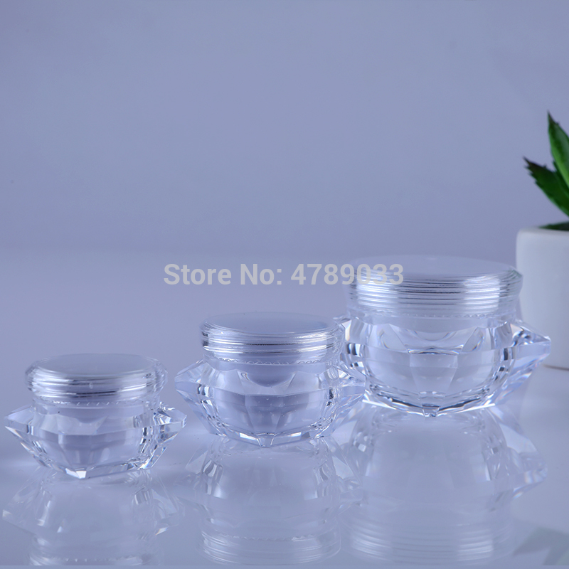 10/20pcs Diamond Small Bottle 5g/10g/15g Cosmetic Empty Jar Pot Eyeshadow Lip Face Cream Sample Container Free Shipping
10/20pcs Diamond Small Bottle 5g/10g/15g Cosmetic Empty Jar Pot Eyeshadow Lip Face Cream Sample Container Free Shipping