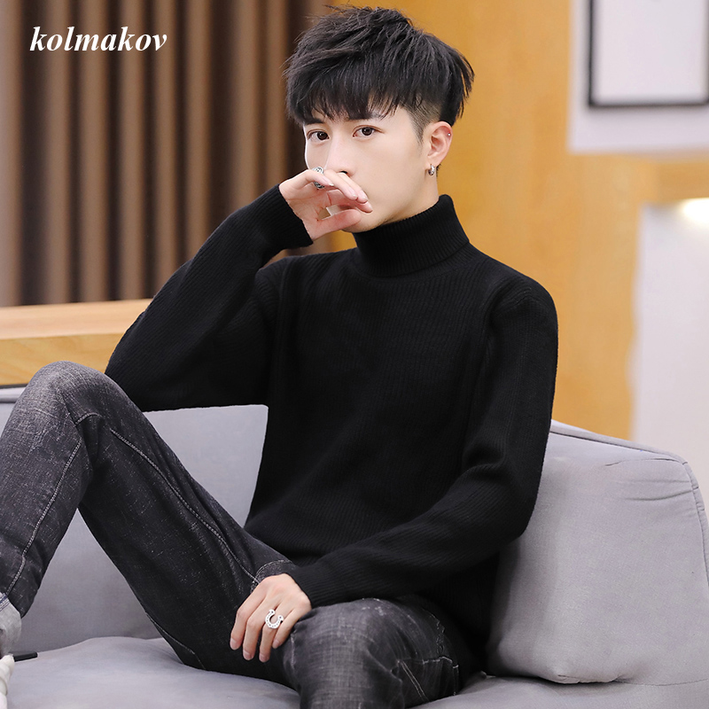 New Arrival Autumn and Winter Style Men Boutique Solid Leisure Sweater Coat Fashion Casual Men's Turtleneck Pullovers Sweater, Black
New Arrival Autumn and Winter Style Men Boutique Solid Leisure Sweater Coat Fashion Casual Men's Turtleneck Pullovers Sweater, Black