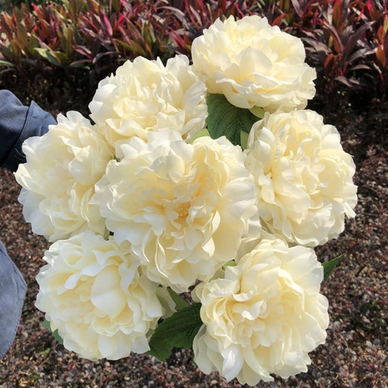 7 Heads Artificial Peony Silk Flowers Bouquet Craft Flowers Floral Decor for Home Dining Table Wedding Christmas Decoration, Blue
7 Heads Artificial Peony Silk Flowers Bouquet Craft Flowers Floral Decor for Home Dining Table Wedding Christmas Decoration, Blue