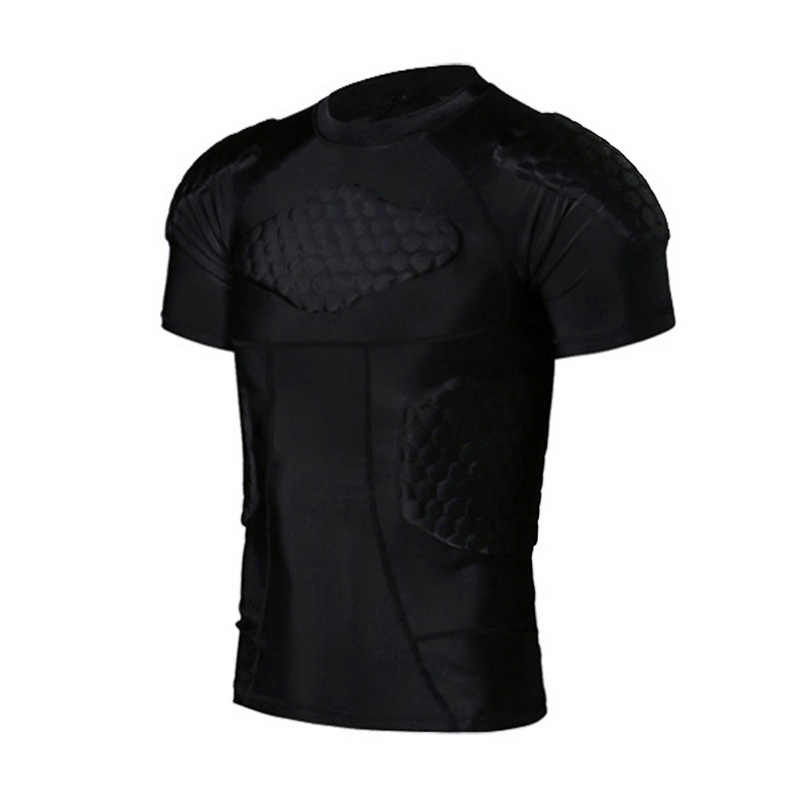 Men T-shirt Short Sleeve Honeycomb Anti-collision Quick Dry Tee Tops Apparel Sportswear Black Quick Dry, As pic
Men T-shirt Short Sleeve Honeycomb Anti-collision Quick Dry Tee Tops Apparel Sportswear Black Quick Dry, As pic